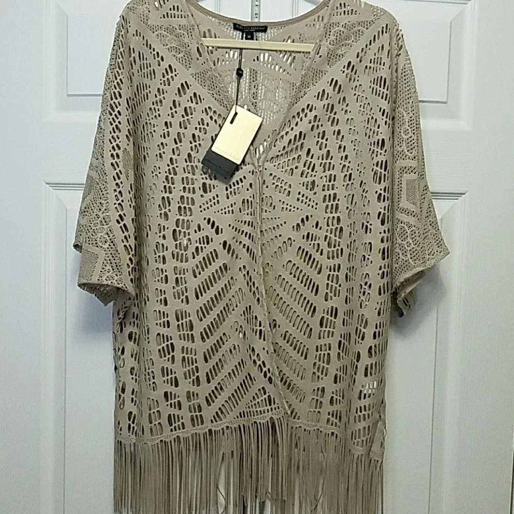 NWT Alberto Makali sweater with cutouts fr… - Picture 1 of 8